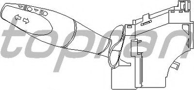 Переключатель указателей поворота TOPRAN купить