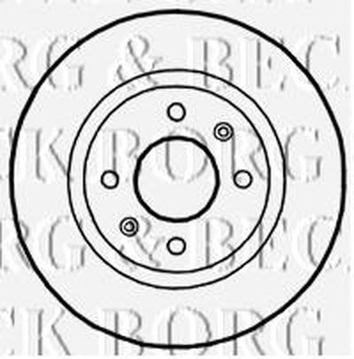 Тормозной диск BORG & BECK купить