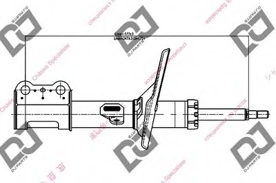 Амортизатор DJ PARTS купить