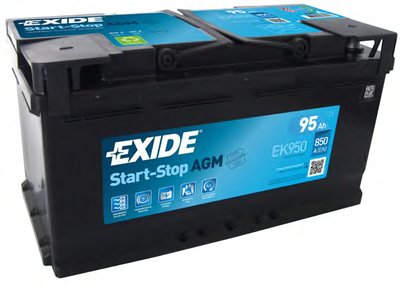 Стартерная аккумуляторная батарея; Стартерная аккумуляторная батарея Start-Stop AGM EXIDE купить