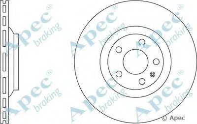 Тормозной диск APEC braking купить