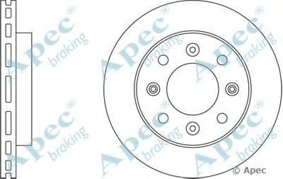 Тормозной диск APEC braking купить