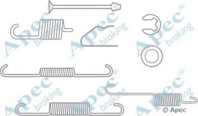 Комплектующие, тормозная колодка APEC braking купить