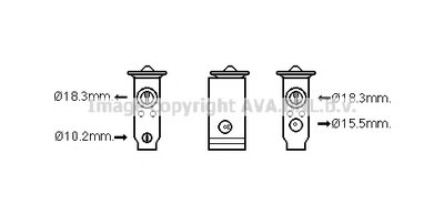 Расширительный клапан, кондиционер AVA QUALITY COOLING купить