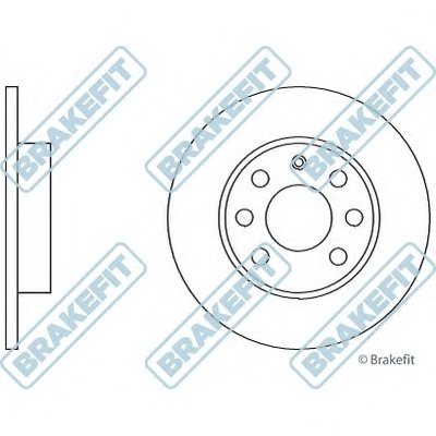 Тормозной диск Brake Fit APEC braking купить