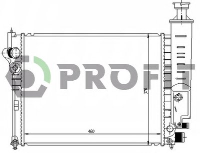 Радиатор, охлаждение двигателя PROFIT купить