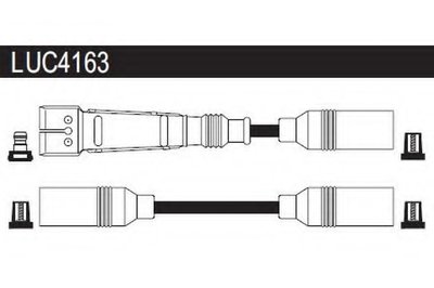 Комплект проводов зажигания LUCAS ELECTRICAL купить