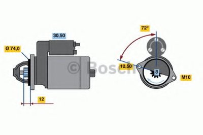 Стартер BOSCH купить