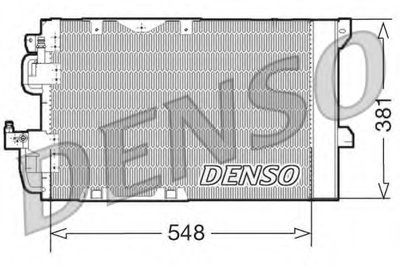 Конденсатор, кондиционер DENSO купить