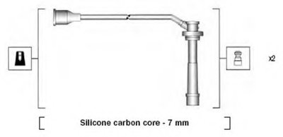 Комплект проводов зажигания MAGNETI MARELLI купить