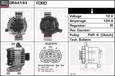 Генератор Remanufactured REMY (Light Duty) DELCO REMY купить