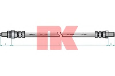 Тормозной шланг NK купить