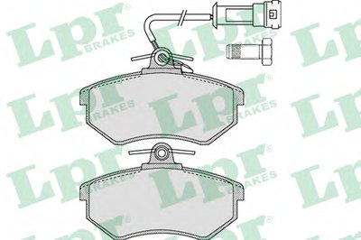 Комплект тормозных колодок, дисковый тормоз LPR купить