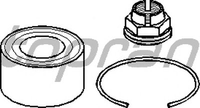 Комплект подшипника ступицы колеса TOPRAN купить