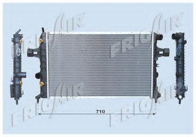 Радиатор, охлаждение двигателя FRIGAIR купить