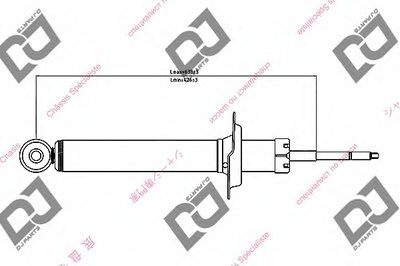 Амортизатор DJ PARTS купить