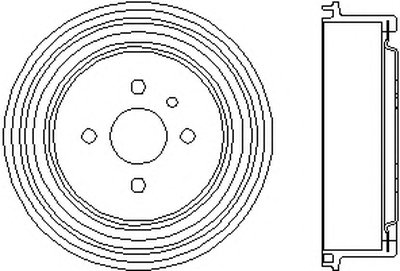 Тормозной барабан HELLA PAGID купить
