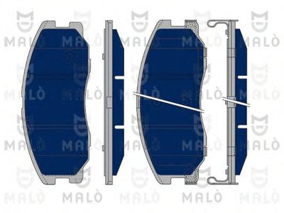 Комплект тормозных колодок, дисковый тормоз MALÒ купить