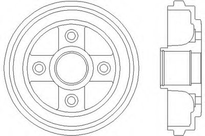 Тормозной барабан HELLA купить