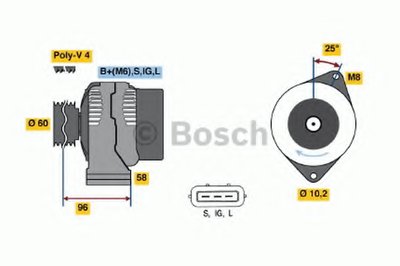 Генератор BOSCH купить