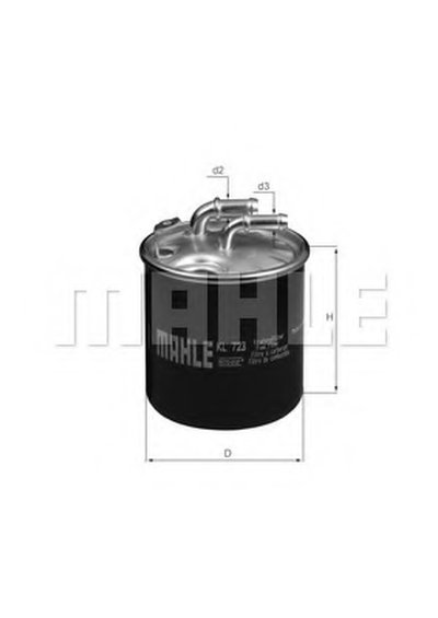 Фильтр топливный OM646 Sprinter 09-/Vito (639) 10-