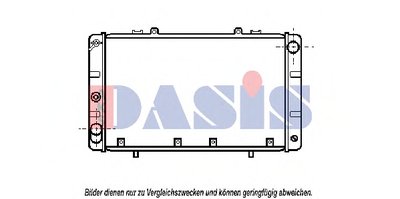 Радиатор, охлаждение двигателя AKS DASIS купить