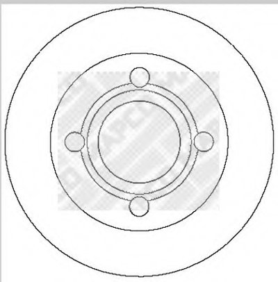 Тормозной диск MAPCO купить