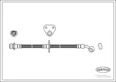 Тормозной шланг CORTECO купить