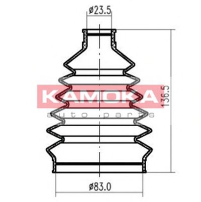 Пыльник, приводной вал KAMOKA KAMOKA купить