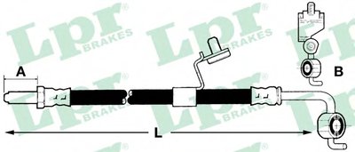 Тормозной шланг LPR купить