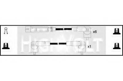 Комплект проводов зажигания HighVolt STANDARD купить