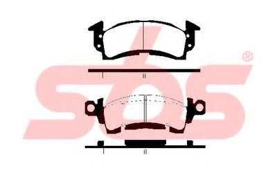 Комплект тормозных колодок, дисковый тормоз sbs купить