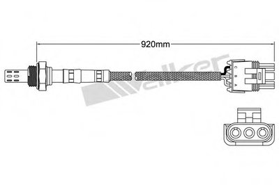 Лямда-зонд WALKER PRODUCTS купить