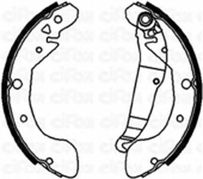 Комплект тормозных колодок CIFAM купить
