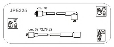 Комплект проводов зажигания JANMOR купить