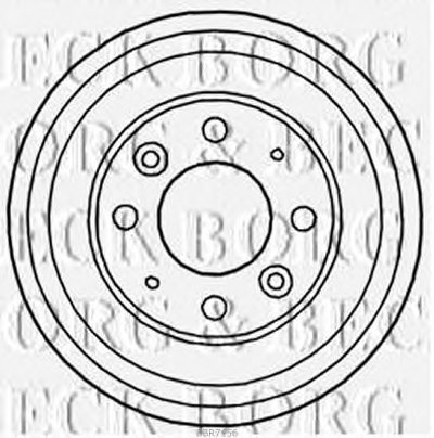 Тормозной барабан BORG & BECK купить