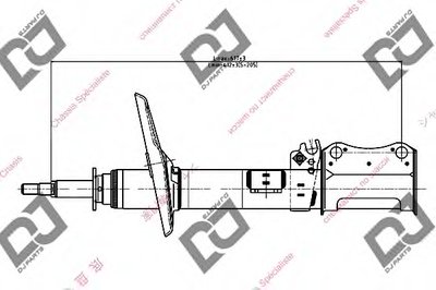 Амортизатор DJ PARTS купить