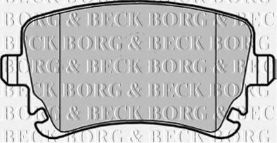 BBP1930 BORG & BECK - Гальмівні колодки до дисків
