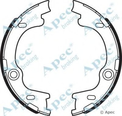 Тормозные колодки APEC braking купить