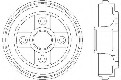 Тормозной барабан HELLA купить
