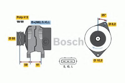 Генератор BOSCH купить