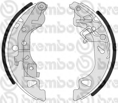 Комплект тормозных колодок BREMBO купить