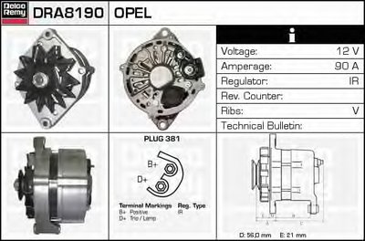 Генератор Remanufactured REMY (Light Duty) DELCO REMY купить