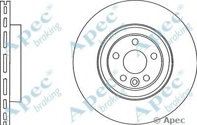 Тормозной диск APEC braking купить