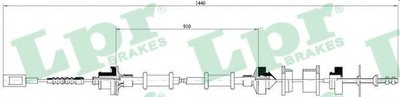 Тросик сцепления LPR купить