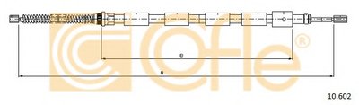 Трос, стояночная тормозная система COFLE купить