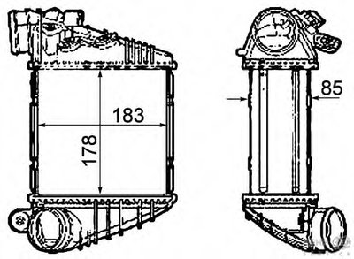 Интеркулер BEHR HELLA SERVICE HELLA купить