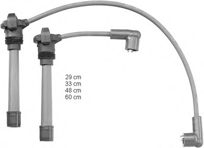 Комплект проводов зажигания BERU купить
