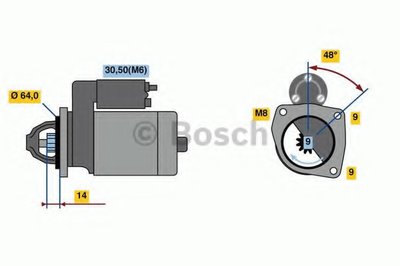 Стартер BOSCH купить