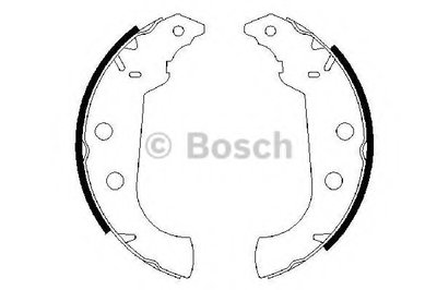 Комплект тормозных колодок BOSCH купить